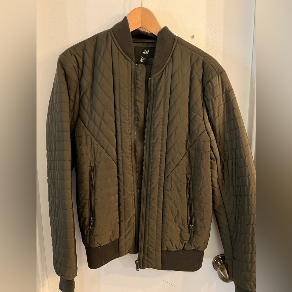Puffer Bomber Jacket
